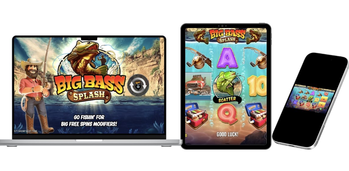 Jouez à Big Bass Splash sur mobile, tablette et ordinateur facilement.
